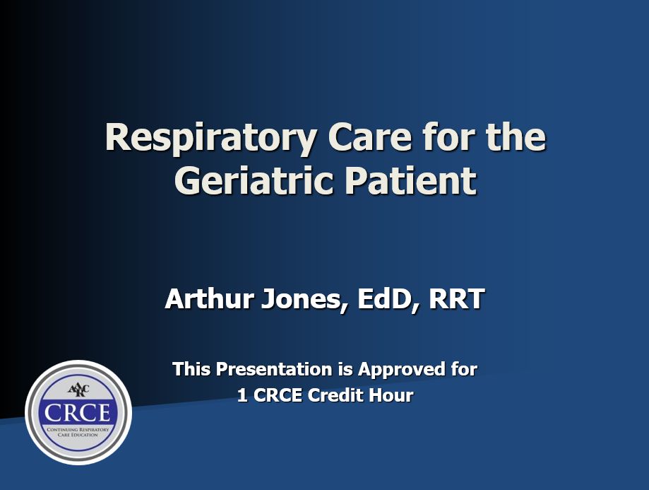 Title Page AARC GERI