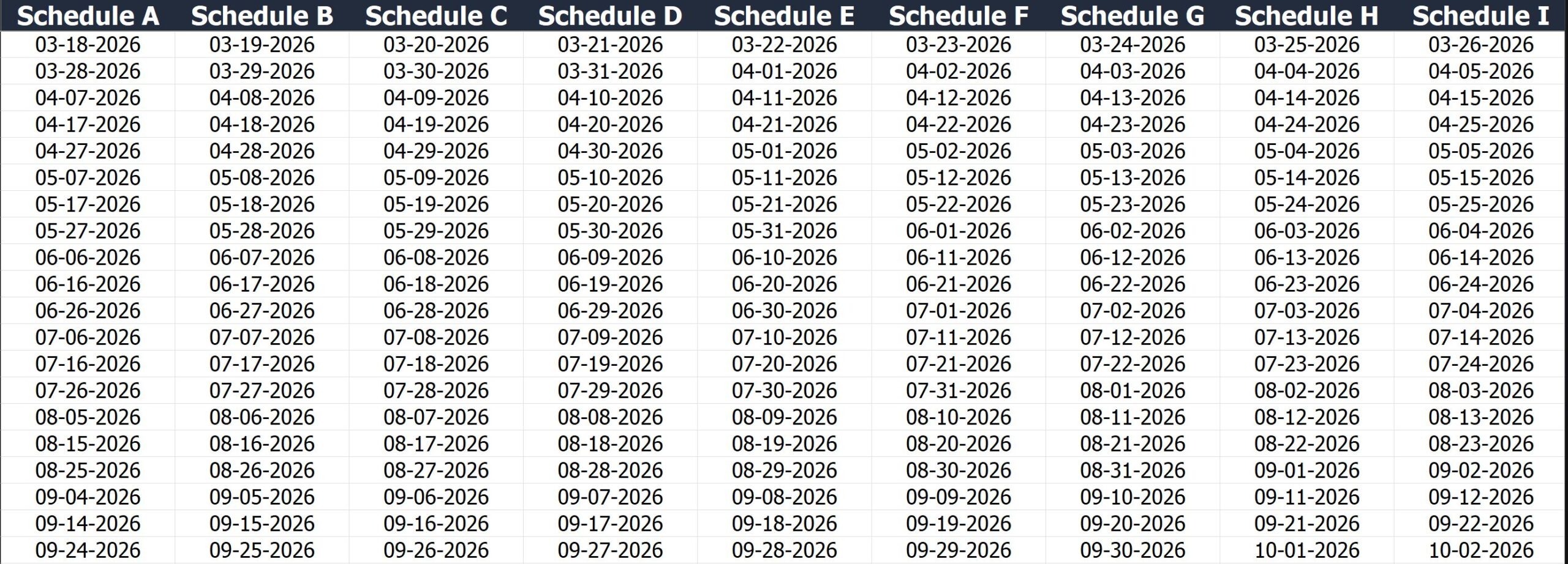 Schedule Dates-20
