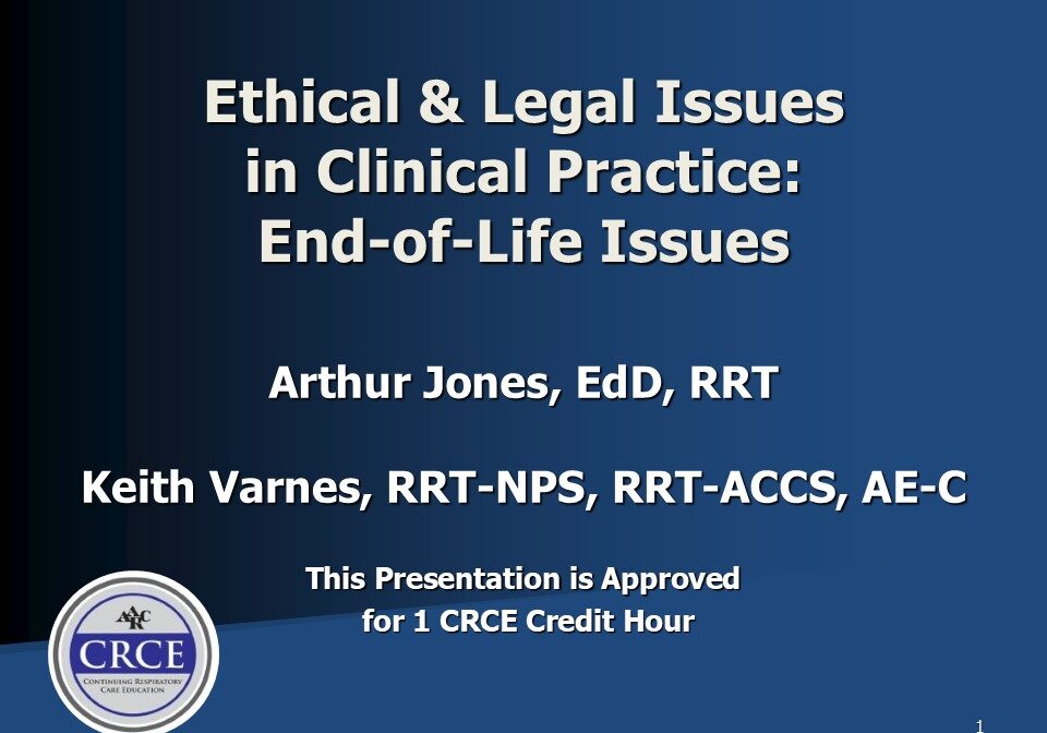 Ethics - End-of-Life New Slide 1