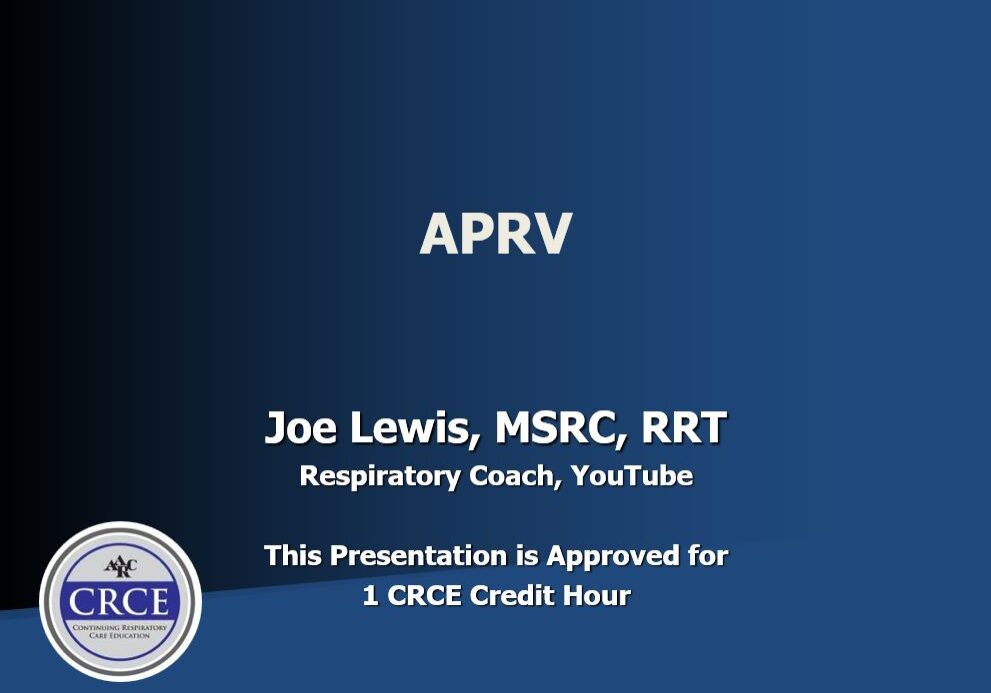 Title Page AARC APRV MSRC